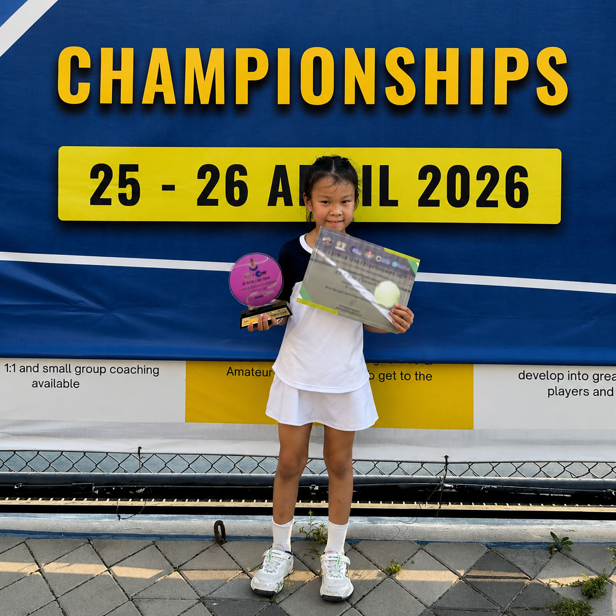 Cher tennis championship Under 8 Wellington College Bangkok