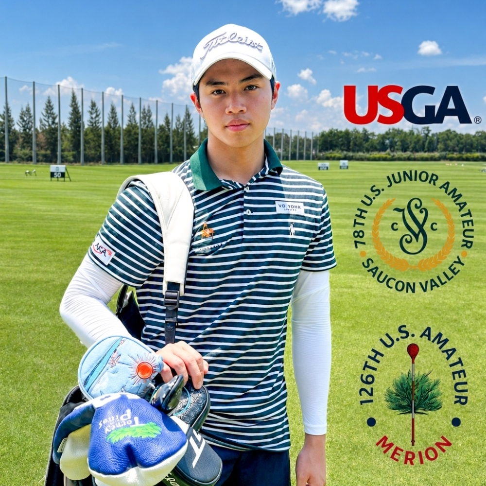 Marker from Wellington College Bangkok qualifying for prestigious international amateur golf championships in the United States