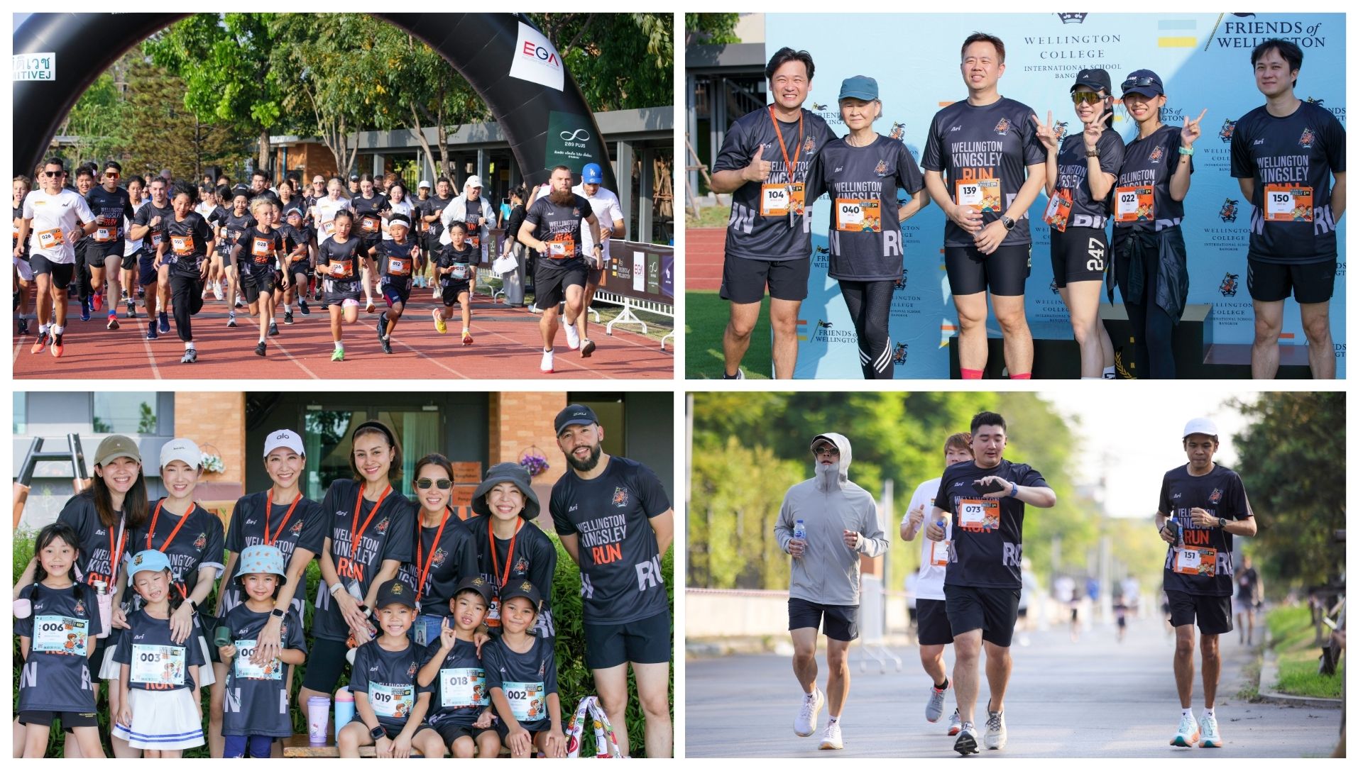 Wellington College Bangkok All-Star Run obstacle course community event