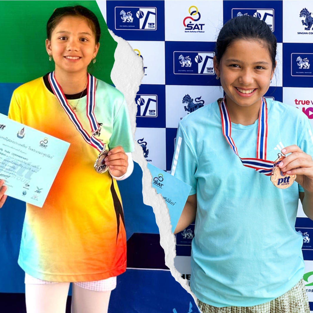 Emily tennis PTT championship Wellington College Bangkok student achievement